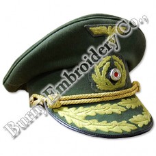 Officers Military Police Hands Embroidery Caps